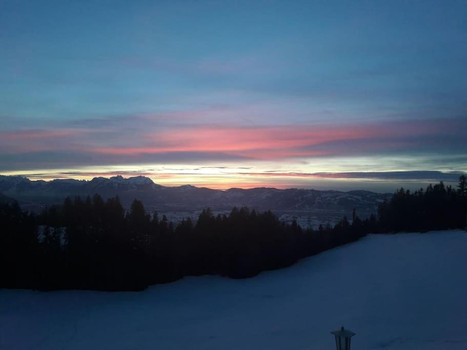 Grosszuegige Ferienwohnung Am Skigebiet Boedele Mit Rheintalblick Дорнбирн Экстерьер фото